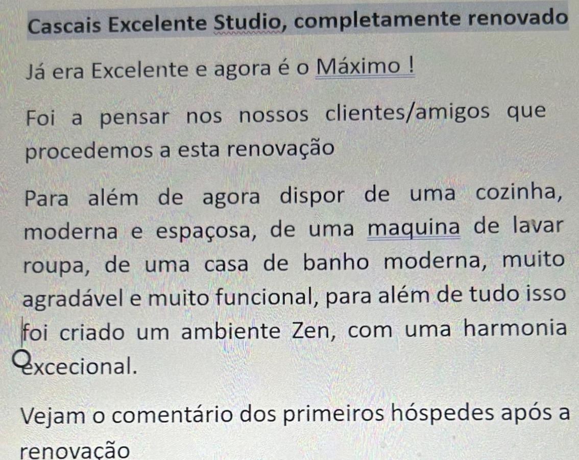 Cascais Excellent Studio Exteriör bild